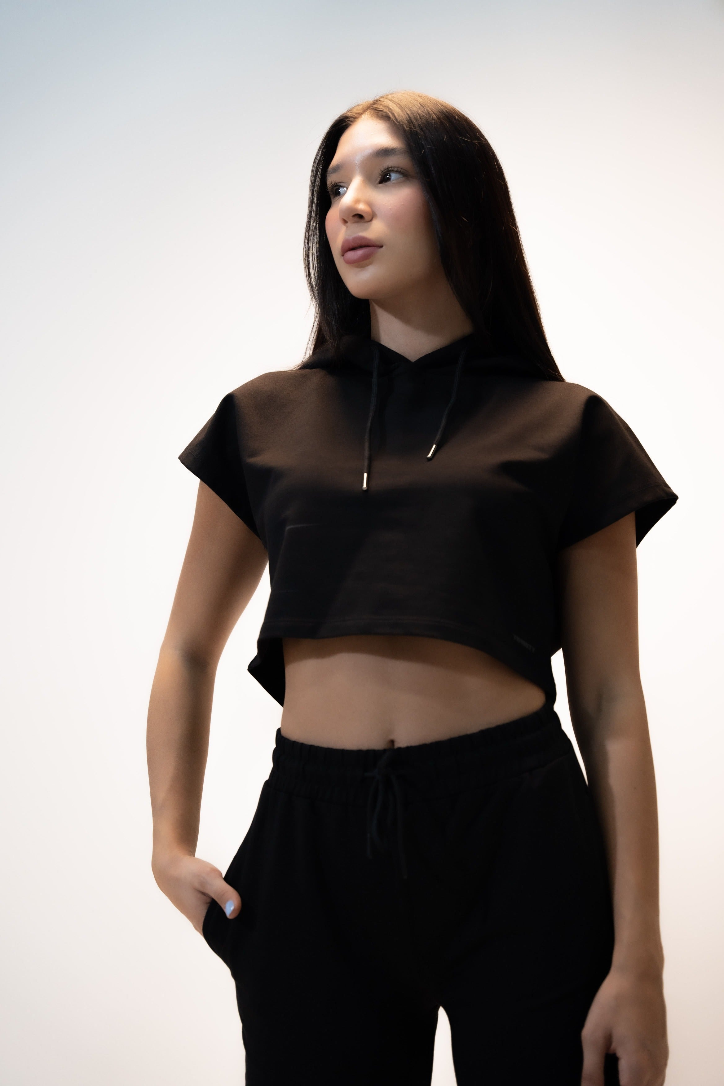 Younity PulseCrop Hoodie