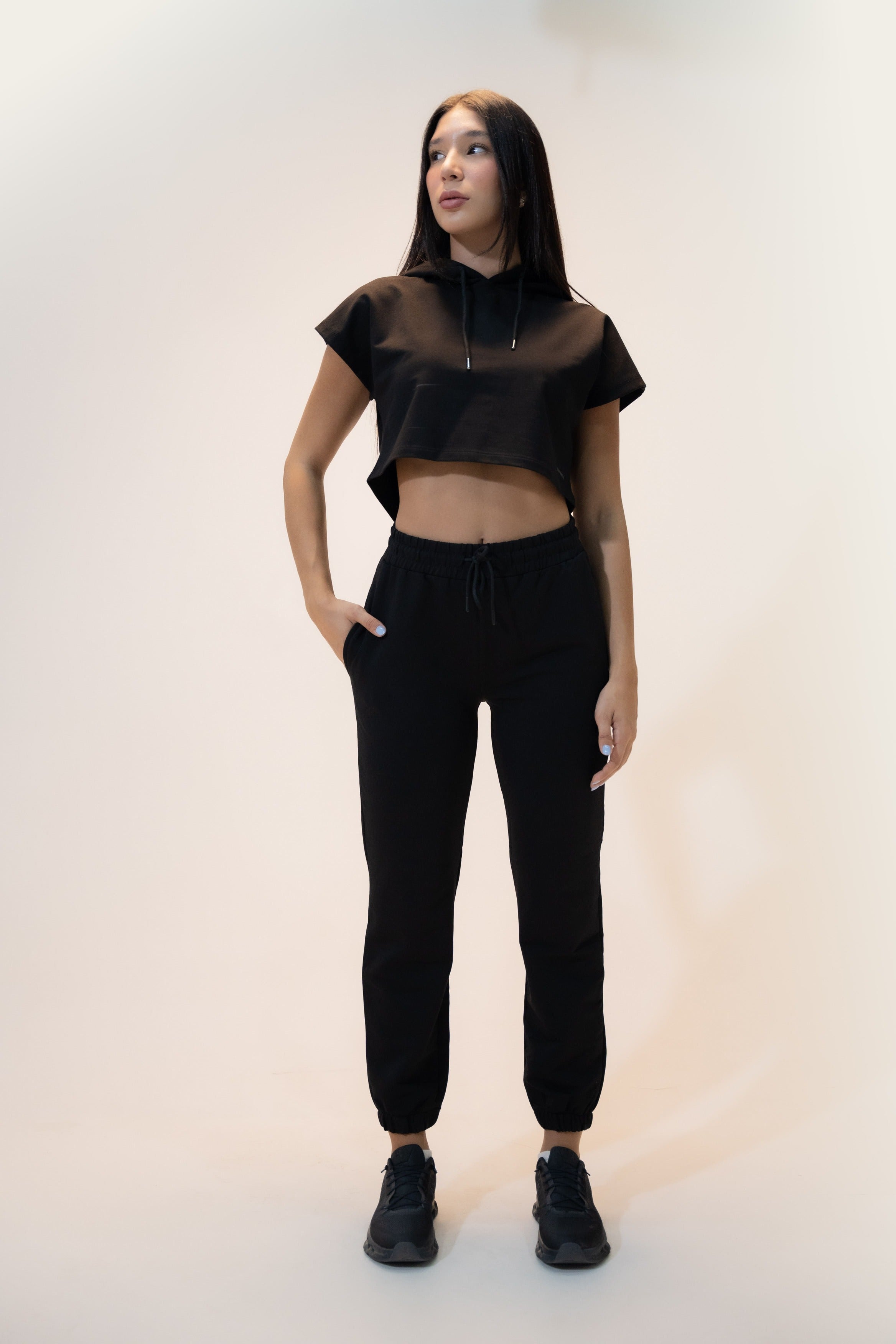 Younity PulseCrop Hoodie